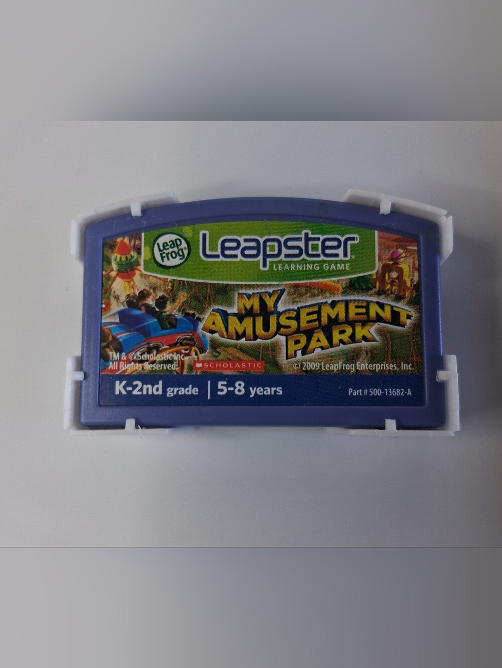 Leapster 'My Amusement Park' Learning Game - Purple
